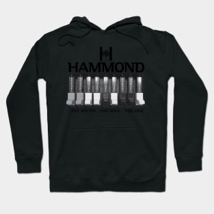 Hammond Organ logo and graphics Hoodie